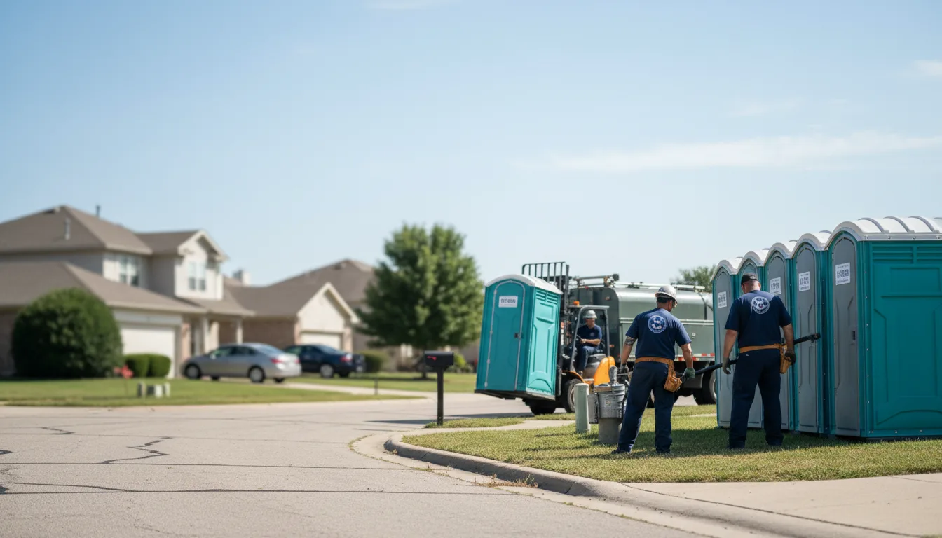Porta Potty Rental in West Point, IL near me